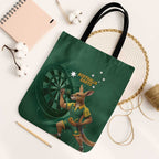Australia Kangaroo Mascot Darts Tote Bag Green Edition