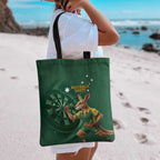 Australia Kangaroo Mascot Darts Tote Bag Green Edition