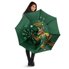 Australia Kangaroo Mascot Darts Umbrella Green Edition