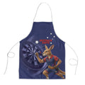 Australia Kangaroo Mascot Darts Apron Blue Edition