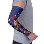 Australia Kangaroo Mascot Darts Arm Sleeves Blue Edition