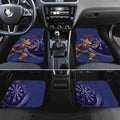 Australia Kangaroo Mascot Darts Car Mats Blue Edition
