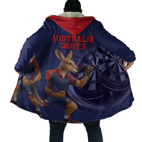 Australia Kangaroo Mascot Darts Cloak Blue Edition