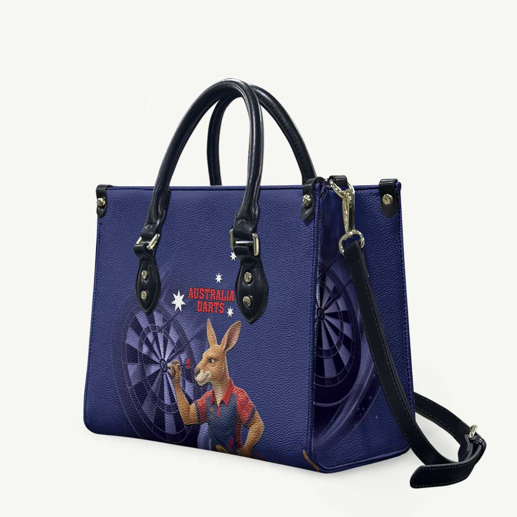 Australia Kangaroo Mascot Darts Leather Bag Blue Edition