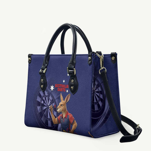 Australia Kangaroo Mascot Darts Leather Bag Blue Edition