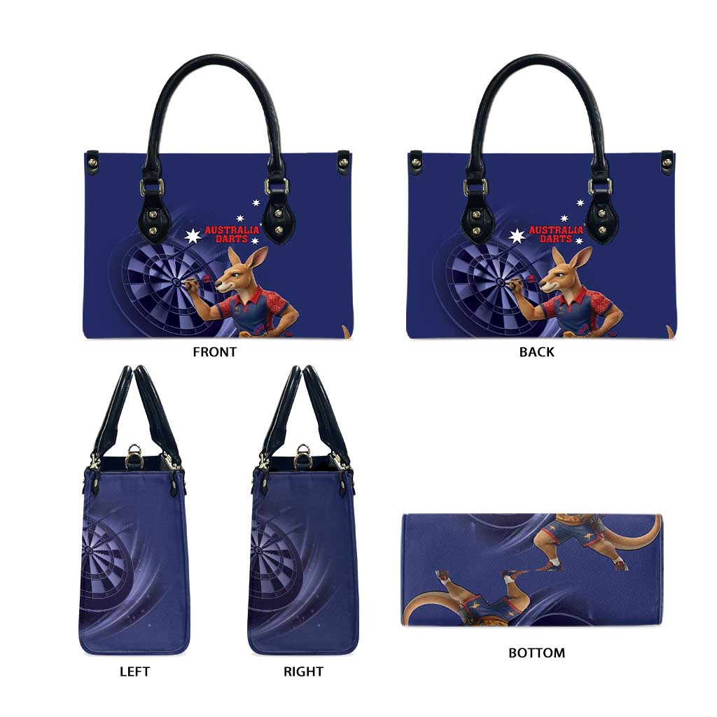 Australia Kangaroo Mascot Darts Leather Bag Blue Edition