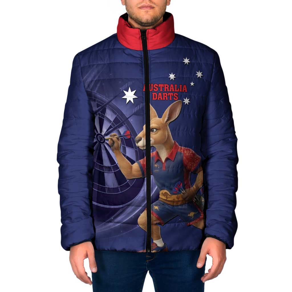 Australia Kangaroo Mascot Darts Padded Jacket Blue Edition