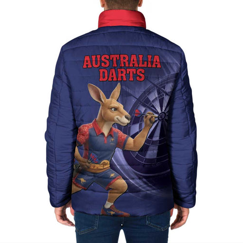 Australia Kangaroo Mascot Darts Padded Jacket Blue Edition