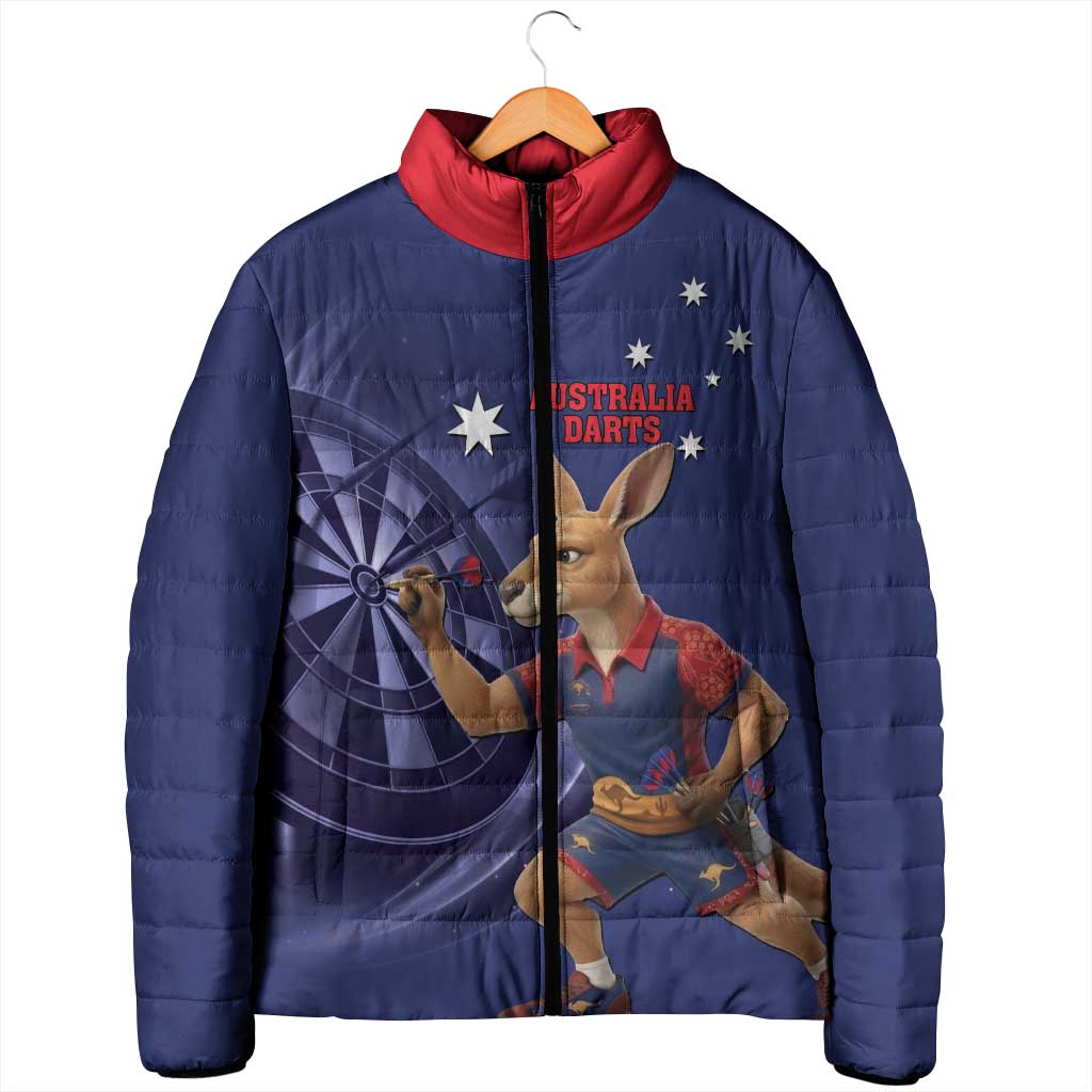 Australia Kangaroo Mascot Darts Padded Jacket Blue Edition