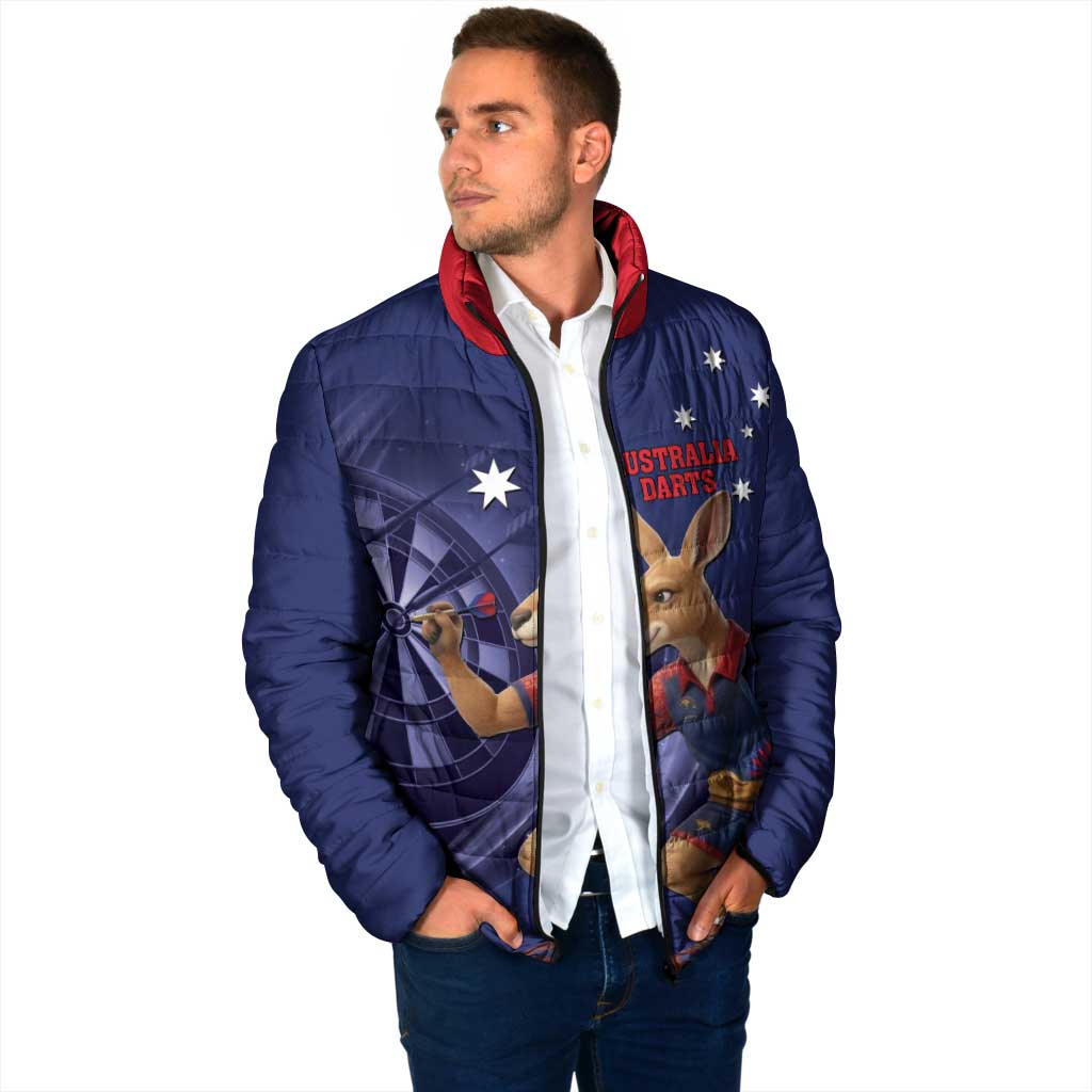 Australia Kangaroo Mascot Darts Padded Jacket Blue Edition
