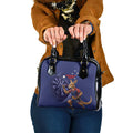 Australia Kangaroo Mascot Darts Shoulder Handbag Blue Edition