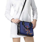 Australia Kangaroo Mascot Darts Shoulder Handbag Blue Edition