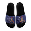 Australia Kangaroo Mascot Darts Slide Sandals Blue Edition
