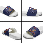 Australia Kangaroo Mascot Darts Slide Sandals Blue Edition