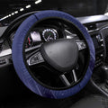 Australia Kangaroo Mascot Darts Steering Wheel Cover Blue Edition