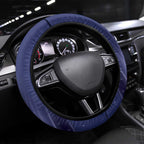 Australia Kangaroo Mascot Darts Steering Wheel Cover Blue Edition