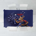 Australia Kangaroo Mascot Darts Tablecloth Blue Edition