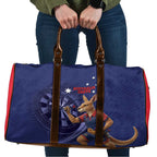 Australia Kangaroo Mascot Darts Travel Bag Blue Edition