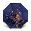 Australia Kangaroo Mascot Darts Umbrella Blue Edition