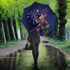 Australia Kangaroo Mascot Darts Umbrella Blue Edition