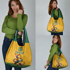 Custom Australia Rugby Grocery Bag Wallabies Mascot Sporty Style - Aussie Hoodie