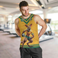 Custom Australia Rugby Men Tank Top Wallabies Mascot Sporty Style - Aussie Hoodie
