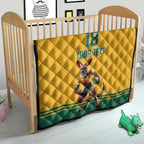 Custom Australia Rugby Quilt Wallabies Mascot Sporty Style - Aussie Hoodie