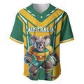 Custom Australia Rugby Baseball Jersey Koala Mascot Sporty Style - Aussie Hoodie