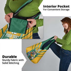 Custom Australia Rugby Grocery Bag Koala Mascot Sporty Style - Aussie Hoodie