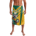 Custom Australia Rugby Lavalava Koala Mascot Sporty Style - Aussie Hoodie