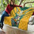 Custom Australia Rugby Quilt Koala Mascot Sporty Style - Aussie Hoodie