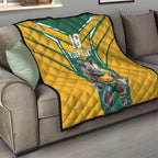 Custom Australia Rugby Quilt Koala Mascot Sporty Style - Aussie Hoodie