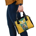 Custom Australia Rugby Shoulder Handbag Koala Mascot Sporty Style - Aussie Hoodie