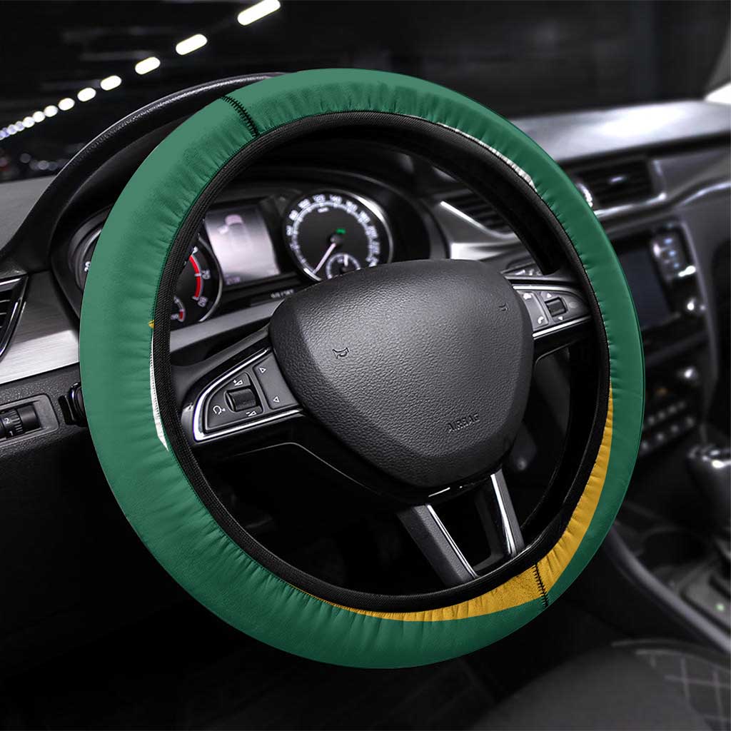 Australia Rugby Steering Wheel Cover Koala Mascot Sporty Style - Aussie Hoodie