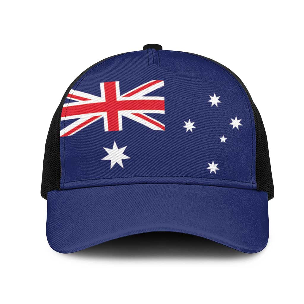 Australia Mesh Trucker Cap Flag Color Inspiration - Aussie Hoodie