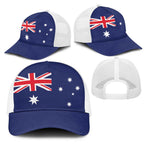Australia Mesh Trucker Cap Flag Color Inspiration - Aussie Hoodie