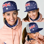 Australia Mesh Trucker Cap Flag Color Inspiration - Aussie Hoodie