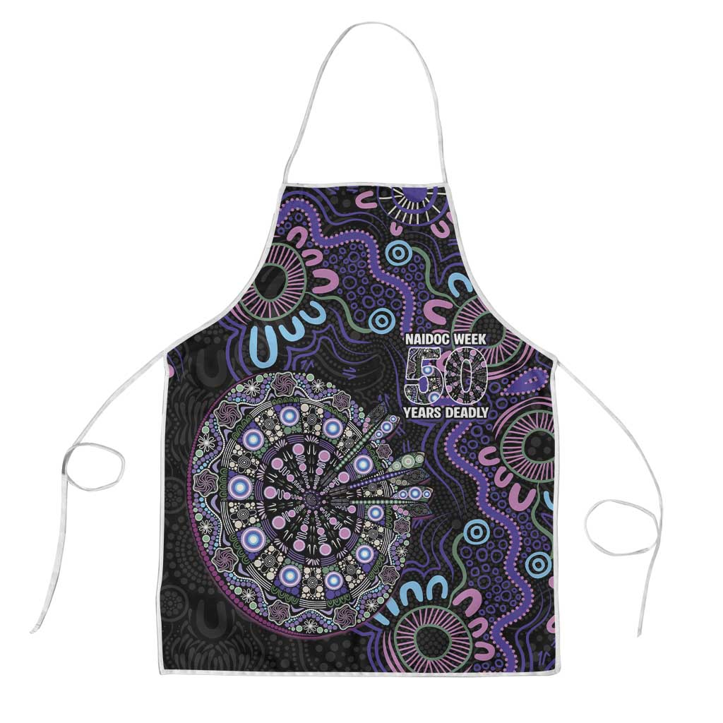First Nations Darts NAIDOC 2026 Apron Aboriginal Dot Art
