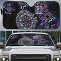 First Nations Darts NAIDOC 2026 Auto Sun Shade Aboriginal Dot Art