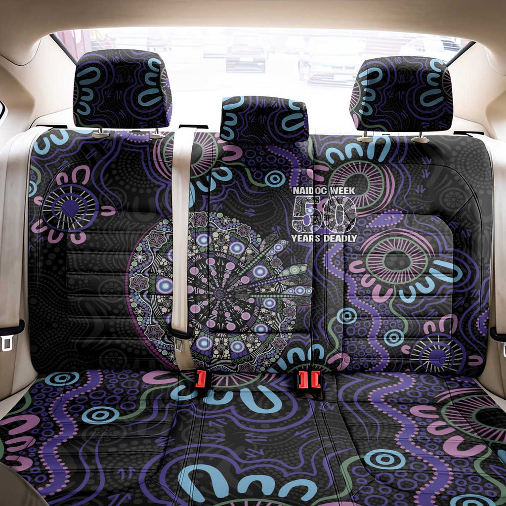 First Nations Darts NAIDOC 2026 Back Car Seat Cover Aboriginal Dot Art