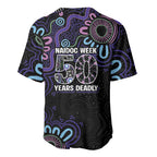 First Nations Darts NAIDOC 2026 Baseball Jersey Aboriginal Dot Art