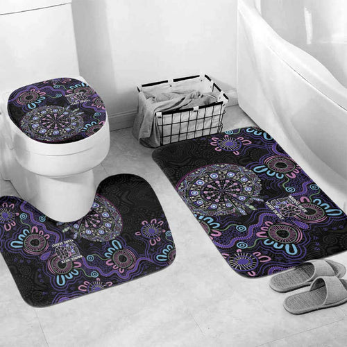 First Nations Darts NAIDOC 2026 Bathroom Set Aboriginal Dot Art