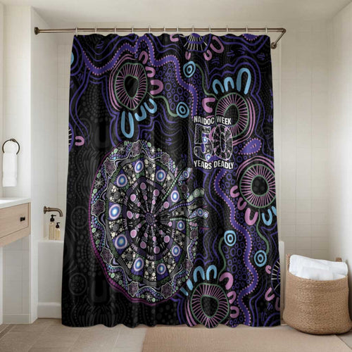 First Nations Darts NAIDOC 2026 Bathroom Set Aboriginal Dot Art