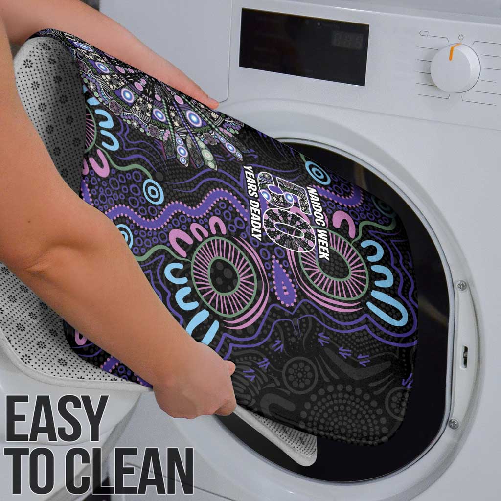 First Nations Darts NAIDOC 2026 Bathroom Set Aboriginal Dot Art