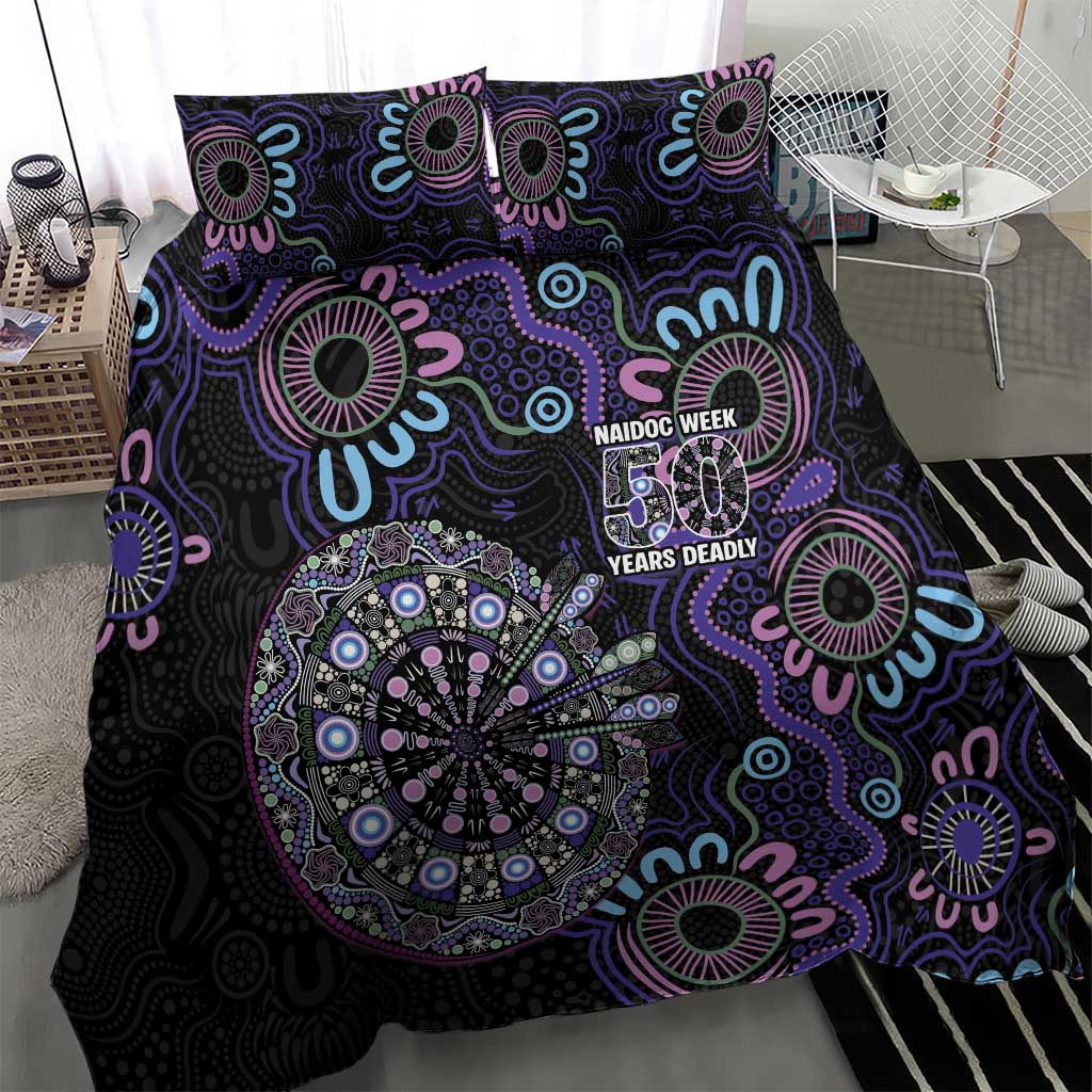 First Nations Darts NAIDOC 2026 Bedding Set Aboriginal Dot Art