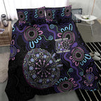 First Nations Darts NAIDOC 2026 Bedding Set Aboriginal Dot Art