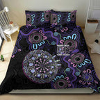 First Nations Darts NAIDOC 2026 Bedding Set Aboriginal Dot Art