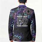 First Nations Darts NAIDOC 2026 Blazer Aboriginal Dot Art