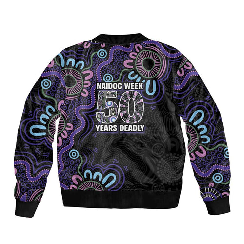 First Nations Darts NAIDOC 2026 Bomber Jacket Aboriginal Dot Art