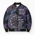 First Nations Darts NAIDOC 2026 Bomber Puffer Jacket Aboriginal Dot Art
